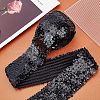Fingerinspire Polyester Paillette Chain Rolls OCOR-FG0001-15A-5