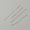 Alloy Stud Earring Findings FIND-WH0110-381S-2