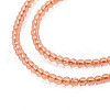 Glass Beads Strands GLAA-N041-008D-3