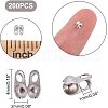 Unicraftale 304 Stainless Steel Smooth Surface Bead Tips STAS-UN0001-51P-3