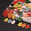 Leaf Shape Porcelain Mosaic Tiles PW-WG00441-13-1