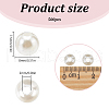 SOFPLATE Imitation Pearl Acrylic Beads OACR-SP0001-23B-01-2