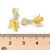 Brass Micro Pave Cubic Zirconia Pendants KK-A252-26B-G-3