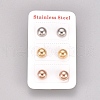 304 Stainless Steel Stud Earrings EJEW-L215-55B-1