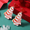Festive Christmas Acrylic Stud Earrings for Holiday Season Celebration KD3160-5-1