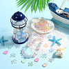 SUNNYCLUE 60Pcs 6 Styles Plating Acrylic Beads FIND-SC0012-61-4
