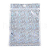 Glitter Holographic Star Plastic Packaging Yin-yang Zip Lock Bags OPP-N002-02C-1