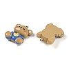 Bear Resin Pendants RESI-U004-03A-2