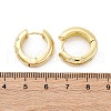 Clear Cubic Zirconia Star Hoop Earrings X-EJEW-C022-06G-3
