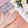 DICOSMETIC 180Pcs 12 Styles Tibetan Style Alloy Beads FIND-DC0005-23-3