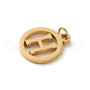 304 Stainless Steel Charms
with Jump Ring STAS-R001-02G-H-2