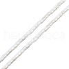 2 Strands Natural Freshwater Shell Beads Strands SHEL-HS0001-06-1