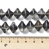 Electroplate Glass Beads Strands EGLA-G038-01A-HP03-4
