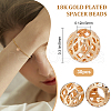 Beebeecraft 30Pcs Brass Beads KK-BBC0001-42-2
