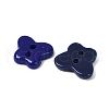 2-Hole Glass Buttons PORC-R010-09-2