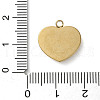 304 Stainless Steel Acrylic Pendants STAS-M091-02B-G-3