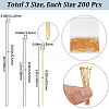 SOFPLATE 600Pcs 3 Styles Jewelry Findings KK-SP0001-77G-2