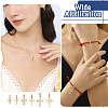 Kissitty 304 Stainless Steel Pendants STAS-KS0001-08G-21