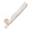 Handmade Woven Cotton Pendant Decorations HJEW-JM02795-03-4