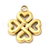 304 Stainless Steel Charms STAS-S163-19G-1
