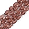 Transparent Glass Beads Strands EGLA-N013-T10mm-D02-1
