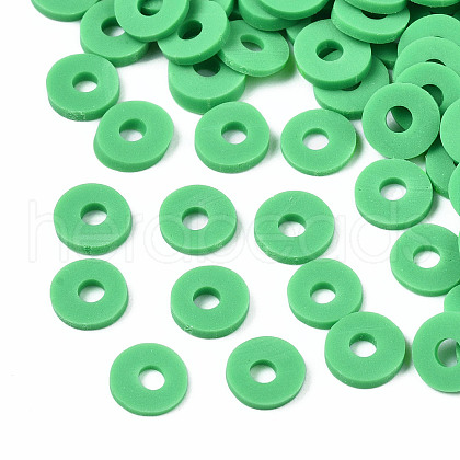 Handmade Polymer Clay Beads CLAY-R067-6.0mm-B08-1