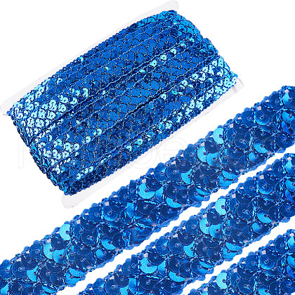 Plastic Paillette Beads OCOR-WH0079-78E-1