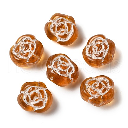 Transparent Lampwork Beads LAMP-P065-01A-04-1