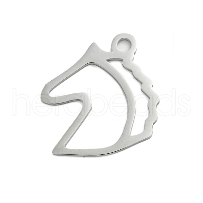 Non-Tarnish 304 Stainless Steel Pendants STAS-B056-13P-01-1
