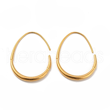 304 Stainless Steel Dangle Earrings EJEW-G368-06G-1