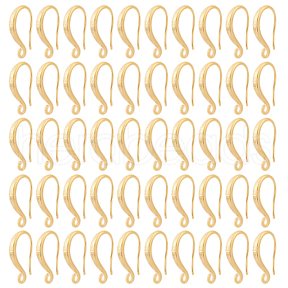 DICOSMETIC 30Pcs Rack Plating Brass Earring Hooks KK-DC0002-38-1