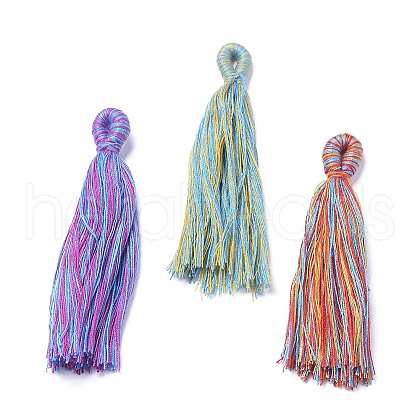 Polyester Tassel Big Pendants FIND-L010-C-1