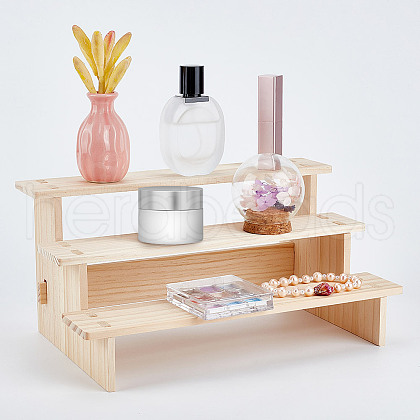 3-Tier Wood Model Toy Display Riser ODIS-WH0329-66C-1