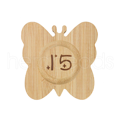 Butterfly Shaped Wooden Bracelet Design Boards PAAG-PW0017-01A-1