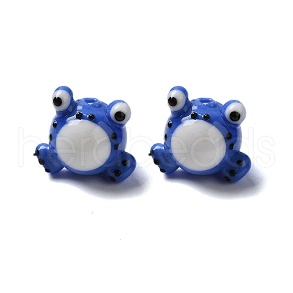 Handmade Lampwork Beads Strands LAMP-Z010-02G-1