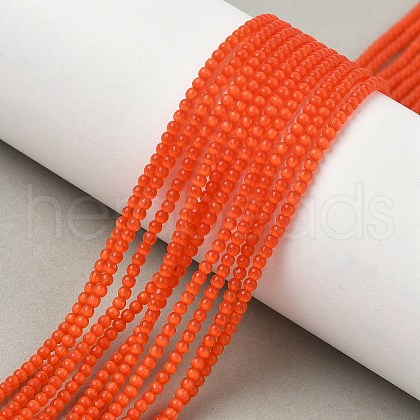 Cat Eye Beads Strands CE-C007-A02-2mm-1