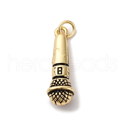 Brass Pendants KK-Q098-32G-1