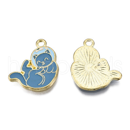 Alloy Enamel Pendants ENAM-N059-85-1