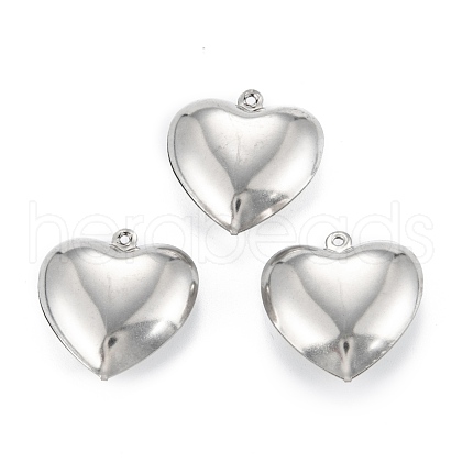 316 Surgical Stainless Steel Pendants STAS-C026-15A-P-1