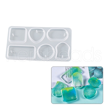Food Grade DIY Pendant Silicone Molds PW-WG8F1DC-31-1