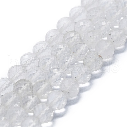 Natural Quartz Crystal Beads Strands G-G927-25-1