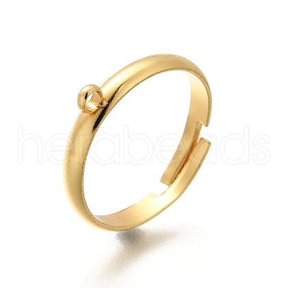 Adjustable 316 Surgical Stainless Steel Cuff Ring Settings X-STAS-F311-20G-1