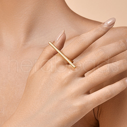 Brass Finger Rings for Women RJEW-Z097-02G-1