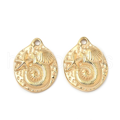 304 Stainless Steel Pendants STAS-C134-11B-G-1
