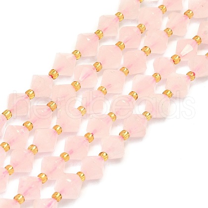 Natural Rose Quartz Beads Strands G-I376-B06-01-1