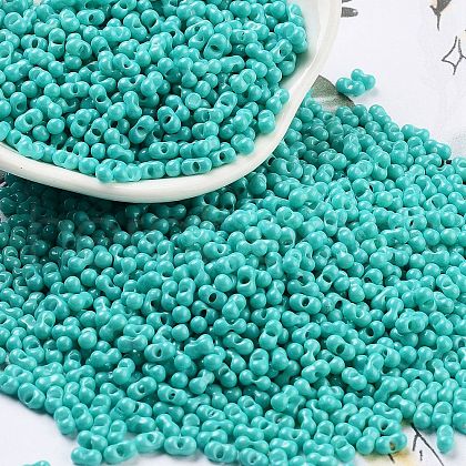 Baking Paint Glass Seed Beads X1-SEED-A033-05O-1