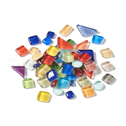 Mosaic Tiles Glass Cabochons DIY-P045-05-1
