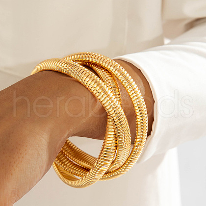 Alloy & Iron Bangles Set FS-WGB93A7-07-1