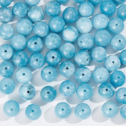  2 Strands Natural Blue Quartz Beads Strands G-NB0005-24A-1