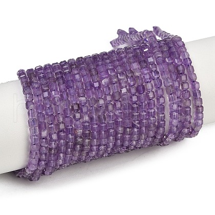 Natural Amethyst Beads Strands G-P457-B01-56-1